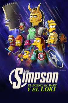poster Los Simpson El bueno, el Bart y el Loki&nbsp;&nbsp;(2021)
