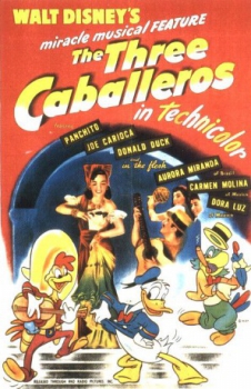 poster Los tres caballeros&nbsp;&nbsp;(1944)