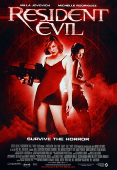 poster Resident Evil 1: El huésped maldito