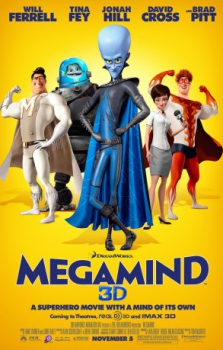 poster Megamente&nbsp;&nbsp;(2010)