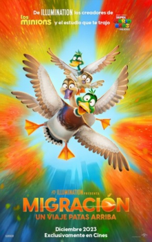 poster Migración: un viaje patas arriba&nbsp;&nbsp;(2023)