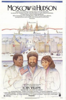 poster Moscú en Nueva York&nbsp;&nbsp;(1984)