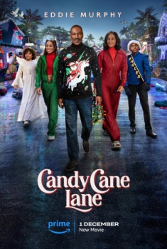 poster Navidad en Candy Cane Lane&nbsp;&nbsp;(2023)
