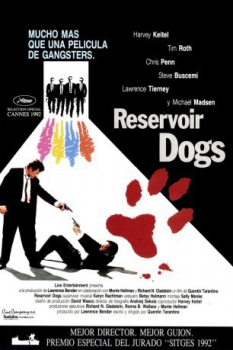 poster Perros de reserva&nbsp;&nbsp;(1992)