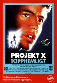 poster Proyecto X&nbsp;&nbsp;(1987)