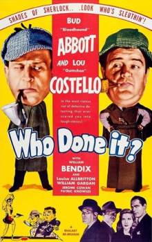 poster Quién mató a quién?&nbsp;&nbsp;(1942)