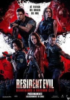 poster Resident Evil: Bienvenidos a Raccoon City&nbsp;&nbsp;(2021)