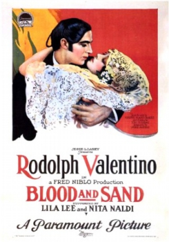 poster Sangre y arena&nbsp;&nbsp;(1922)