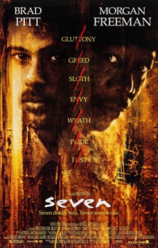 poster Seven, los siete pecados capitales&nbsp;&nbsp;(1995)