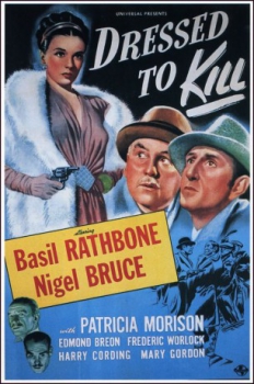poster Sherlock Holmes en Melodía mortal &nbsp;&nbsp;(1946)