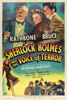 poster Sherlock Holmes y la voz del terror&nbsp;&nbsp;(1942)