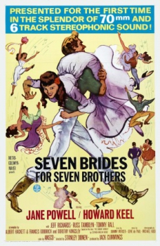 poster Siete novias para siete hermanos&nbsp;&nbsp;(1954)