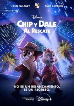 poster Chip y Dale Al rescate