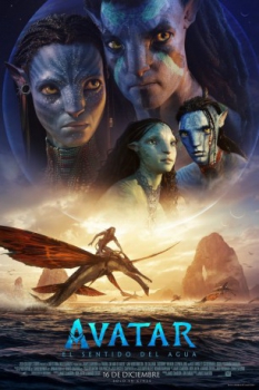 poster Avatar El camino del agua (Avatar The Way of Water, 2022)