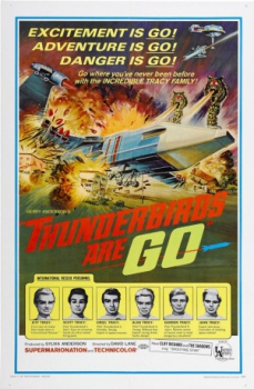 poster Thunderbirds, amos del espacio&nbsp;&nbsp;(1966)