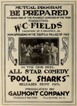 poster Tiburones del billar&nbsp;&nbsp;(1915)