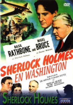 poster Sherlock Holmes en Washington