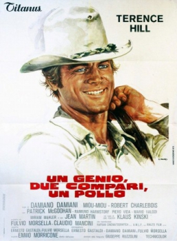 poster Un genio, dos compadres y un pollo&nbsp;&nbsp;(1975)
