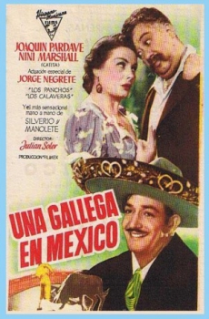 poster Una gallega en México&nbsp;&nbsp;(1949)