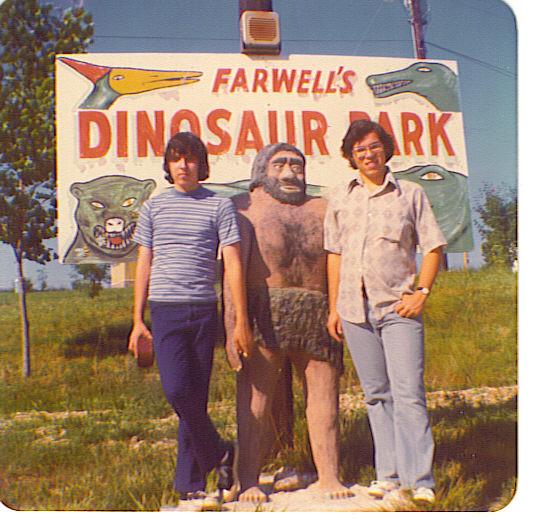 the author, and one of those on my right is my brother