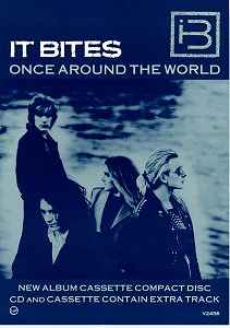 flyer from Robert plant tour programme 88