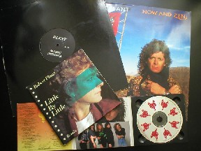 promo copy of Manic nivirna and signed Now and Zen album