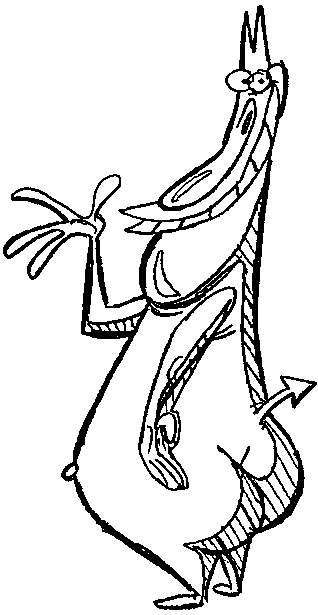 Another original drawing of Red