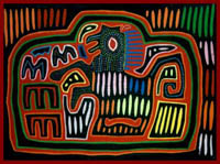 Mola Art of the Kuna Indians