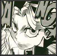 Yugi slept with curlers in his hair last night.
