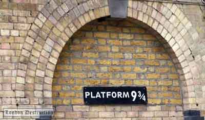 harry potter, kings cross, platform 9 �