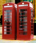 london red telephone box