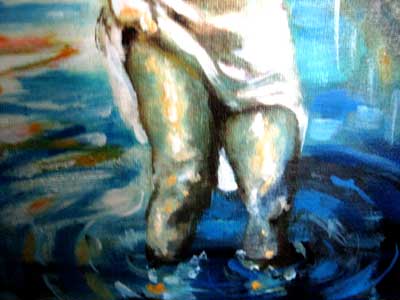 Aldes:Devojka i more(detalj)