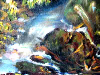 Aldes:Potok-detalj,ulje