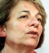 La periodista Angela Zago, primero apoy� y luego cuestion� a Ch�vez (foto: El Universal).