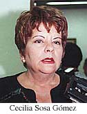 La ex presidenta de la Corte se la jug� frente a la intervenci�n del Poder Judicial (foto: El Universal).