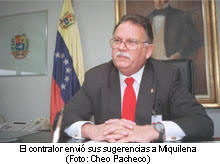 Eduardo Roche Lander, como Contralor, present� su �ltimo informe al pueblo (foto: Eud.com).