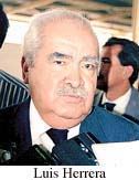 El ex presidente Luis Herrera Camp�ns promulg� la Ley de Salvaguarda (foto: Fast Multimedia).