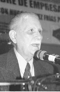Jos� Vicente Rangel no cree totalmente en lo que afirma Transparencia Internacional (foto: Fast Multimedia).