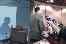 Iv�n Rinc�n, presidente del TSJ, ferviente defensor del COPP (foto: Eud.com).