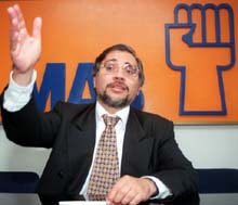 Una fracci�n del MAS se distanci� del gobierno por cuestionar la corrupci�n (foto: Eud.com).