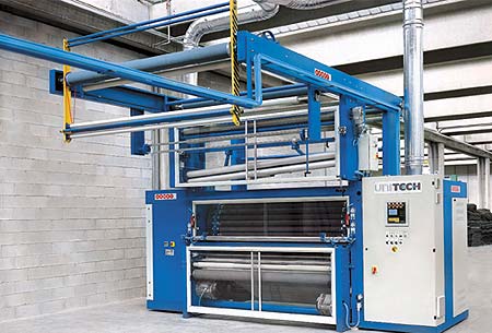 Imagen: Perchadora Pegasus, fabricada por Unitech