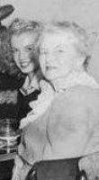 Norma Jeane with Aunt Ana