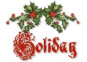 Holiday Button