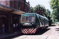 El CML1 en un viaje especial del Ferroclub a la estaci�n Villars (ex CGBA) A�o 1999. Foto Pablo Salgado