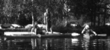 Alexander entering the Kayak