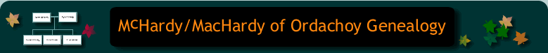 McHardy/MacHardy of Ordachoy Genealogy
