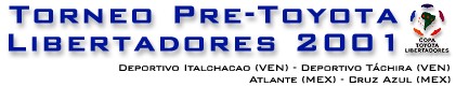 Pre-Libertadores 2001