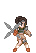 Yuffie Kisaragi, w/weapon