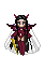 Alcyone, w/quarter staff