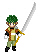 Ferio, w/sword